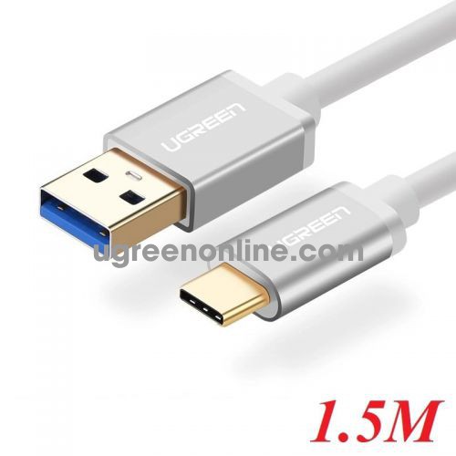 Ugreen 30467 Usb 3.0 To Usb C Cable White 1.5M Us187 10030467