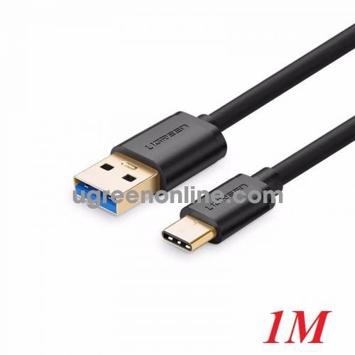 Ugreen 30934 1M Black USB type C to USB 3.0 Fast Charging Data Cable US184 10030934