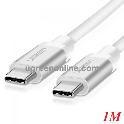 Ugreen 10678 1M Cáp Usb Type C Màu Trắng Us161 10010678