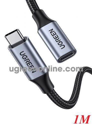 Ugreen 30205 1M 3.1 gen2 Usb Type C Extension thunderbolt3 support 4k 60hz black Cable US372 10030205