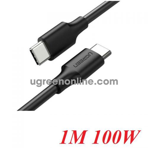 Ugreen 80371 1M 100w black PD fast charging Type-C data cable US300 10080371