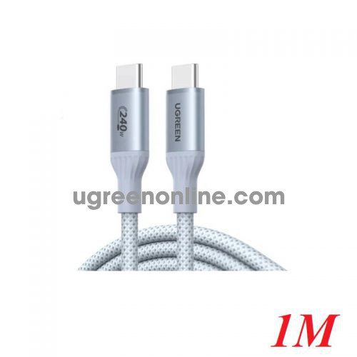 Ugreen 75731 1m 240w e-marker chip usb-if certified type-c to usb type c pd 3.1 fast charging cable 48v 5a l534 10075731