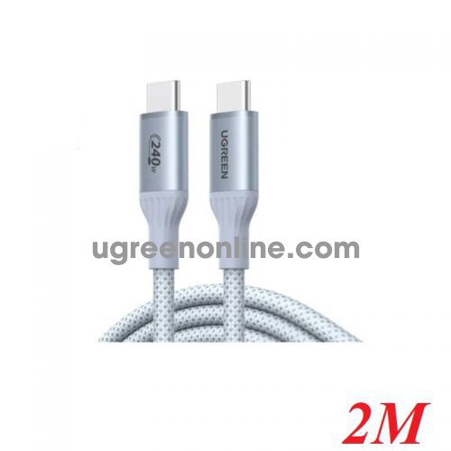 Ugreen 75732 2m 240w e-marker chip usb-if certified type-c to usb type c pd fast charging cable 48v 5a l534 10075732