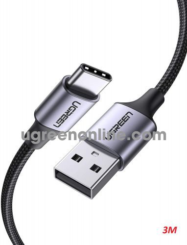 Ugreen 60408 3M USB type C to A Quick Charging Cable Space Gray Aluminum Braid US288 10060408