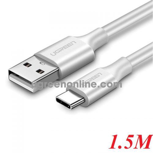 Ugreen 60122 Usb To Usb Type C Data Cable 1.5M TrắNg Us288 10060122