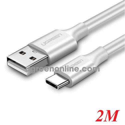 Ugreen 60123 Usb To Usb Type C Data Cable 2M TrắNg Us288 10060123