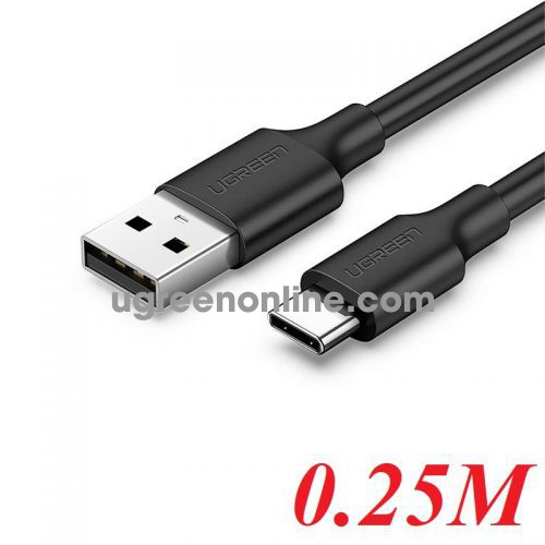 Ugreen 60114 Usb To Usb Type C Data Cable 0.25M Đen Us288 10060114