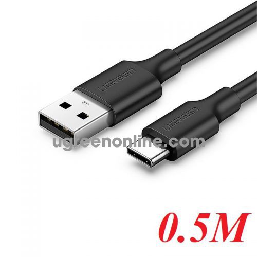 Ugreen 60115 Usb To Usb Type C Data Cable 0.5M Đen Us288 10060115