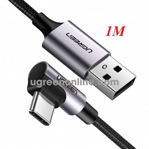 Ugreen 50941 1M Usb Am To Usb Type C Cable With Braid Black Us284 10050941