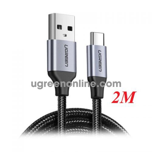 Ugreen 60128 2M Usb To Usb Type C Data Cable Aluninum Case Us288 10060128