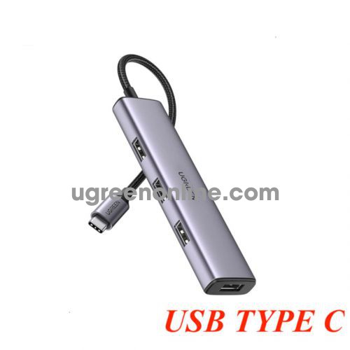 Ugreen 20841 USB type C to 4*USB 3.0 Hub CM473 10020841