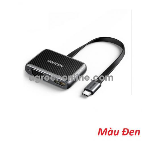 Ugreen 70549 USB type C to HDMI + VGA Flat Cable CM303 10070549