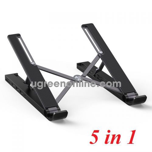 Ugreen 80551 5 In 1 Without Pd Laptop Stand Docking Station CM359 10080551