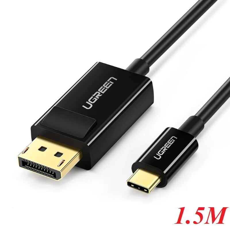 Ugreen 50994 1.5m usb type c to dp cable black mm139