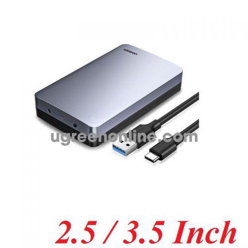 Ugreen 70501 Type C to Usb 3.1 Gen2 3.5inch Hard Drive Enclosure max 16Tb CM301 10070501