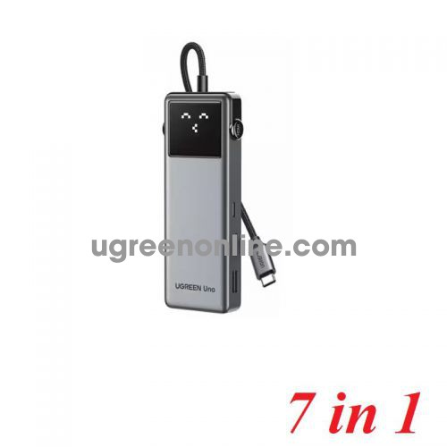Ugreen 75179 7In1 Usb-C Type C Hub To Hdmi X 1 Usb-A 3.0 X 3 Sd/Tf Card Reader X 1 Usb-C 3.0 X 1 Pd3.0 Standard 100W Max Does Not Support Data/Video Transmission CM888 10075179