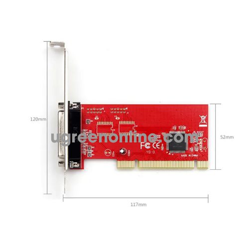 Unitek 98094 Y-7505 Card Chuyển đổi cổng Pci sang cổng Com 25 chân 10098094