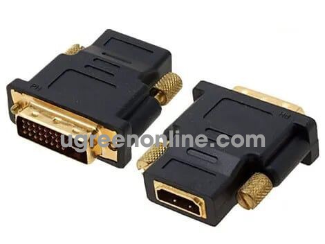 Unitek 96214 Y-A007A Màu Đen Đầu Đổi Hdmi âm sang Dvi 24 + 1 dương 10096214