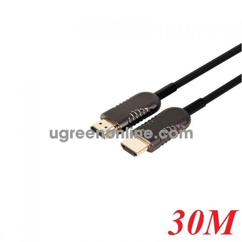 Unitek 97976 Y-C1031BK 30M 4k 60Hz Màu Xanh Lam Cáp Hdmi chuẩn 2.0 sợi quang Ultrapro 10097976