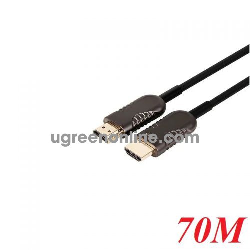 Unitek 98584 Y-C1035BK 70M 4k 60Hz Màu Xanh Lam Cáp Hdmi chuẩn 2.0 sợi quang Ultrapro 10098584