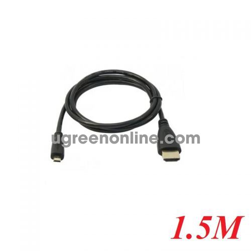 Unitek 98299 Y-C153 1.5M Màu Đen Cáp chuyển Micro Hdmi sang Hdmi 10098299