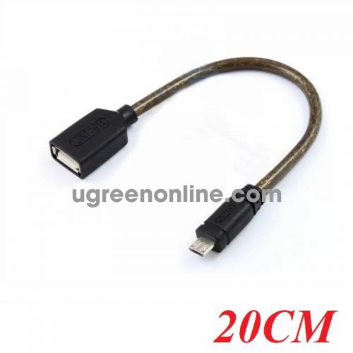 Unitek 95222 Y-C438 20CM Cáp Usb Otg 2.0 To Micro Usb 10095222