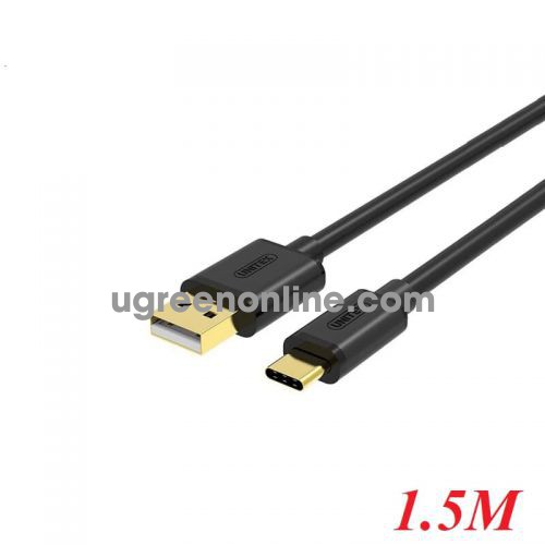 Unitek 97185 Y-C483BK 1M Màu Đen Cáp sạc + truyền dữ liệu USB 2.0 sang Type-C 10097185