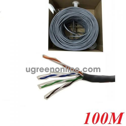 Unitek 96736 Y-C874GY 100M Màu Xám Cable Utp Cat 5E 0.48Bc Od 5.0Mm 100M 10096736