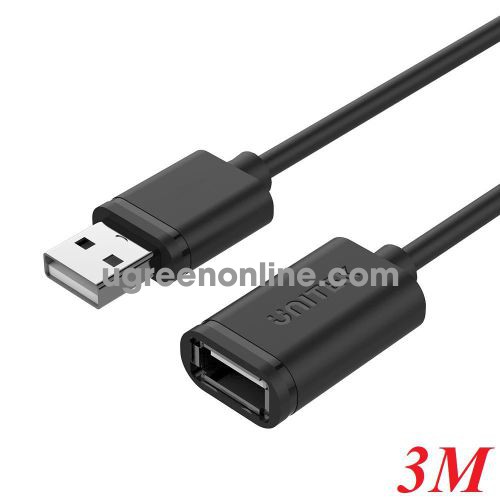 Unitek 96523 Y-C417GBK 3M Cáp Usb Nối Dài 2.0 bọc chống nhiễu 10096523