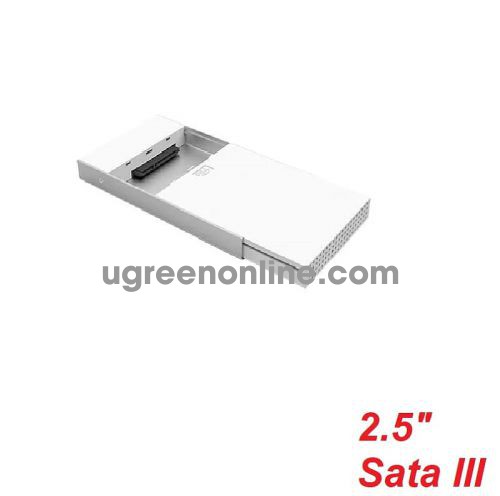 Unitek 27291 Y-3363 Type-C To Sata Iii 2.5Inch Hộp Đựng Ổ Cứng Hdd Box Màu Bạc 10027291