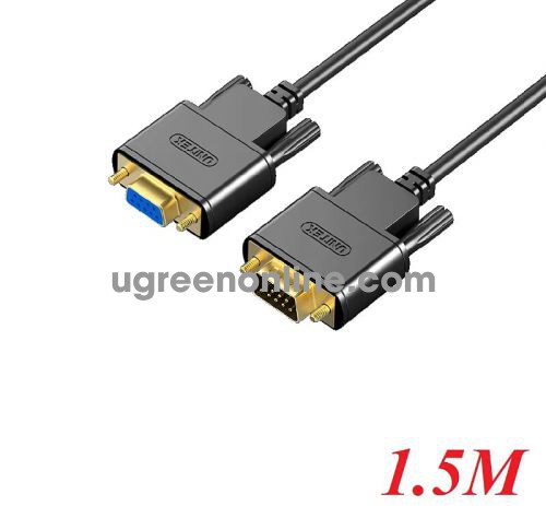 Unitek 27269 Y-C706ABK 1.5M Cáp Com 9 pin Rs232 nối dài extension 10027269