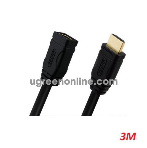 Unitek 26108 Y-C166K 3M Cáp Hdmi 1.4 Nối Dài Màu Đen 10026108