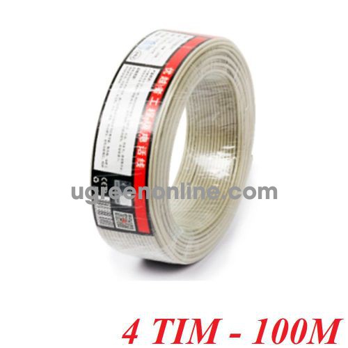 Unitek 28646 C884BG 100M 4 Tim Cable điện thoại 10028646