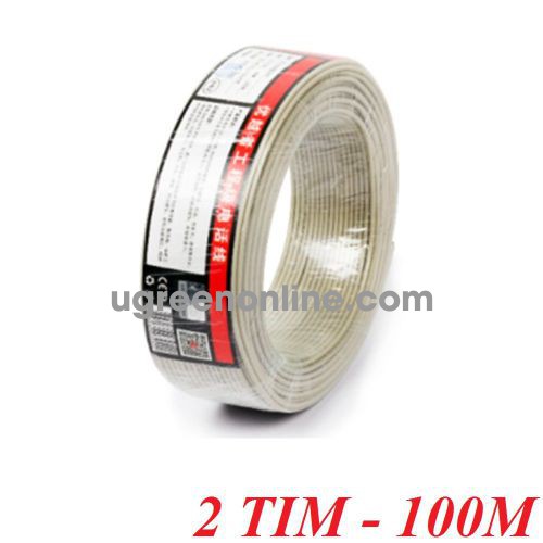 Unitek 26644 C885BG 100M 2 Tim Cable điện thoại 10026644