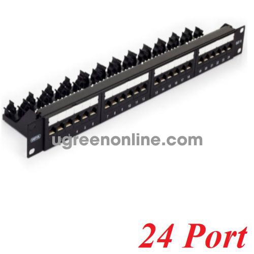 Unitek 27249 T003A Patch panel 24 Port Cat 6 10027249