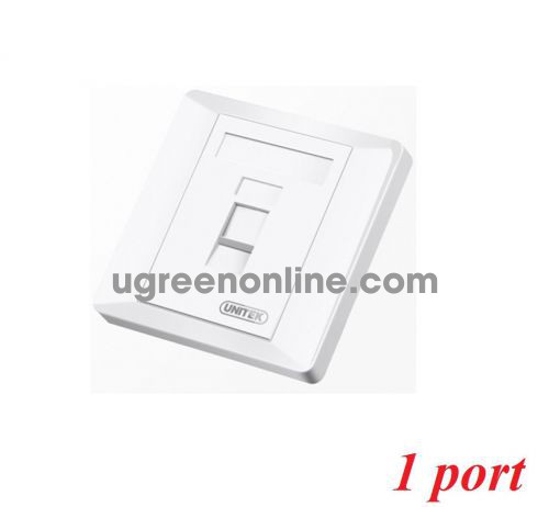 Unitek 27935 T018A Mặt 1 port vuông 10027935