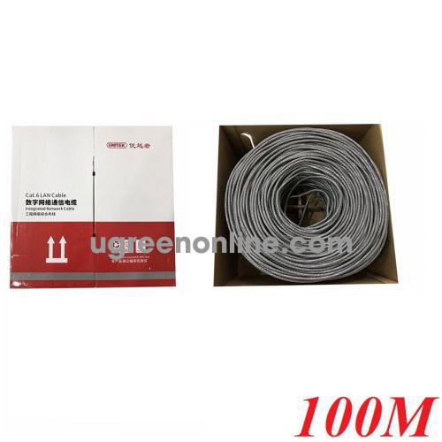 Unitek 28326 Y-C874AGY 100M Cáp Utp Cat 6E 0.57BC OD6.0MM 10028326