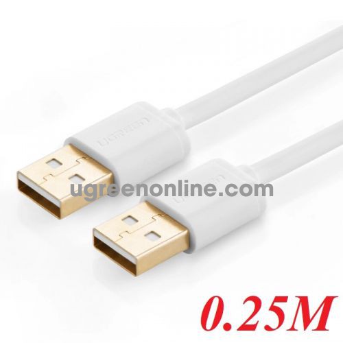 Ugreen 30130 0.25m usb2.0 a male to a male cable us102 10030130