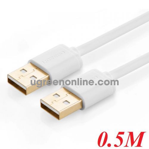 Ugreen 30131 0.5m usb2.0 a male to a male cable us102 10030131