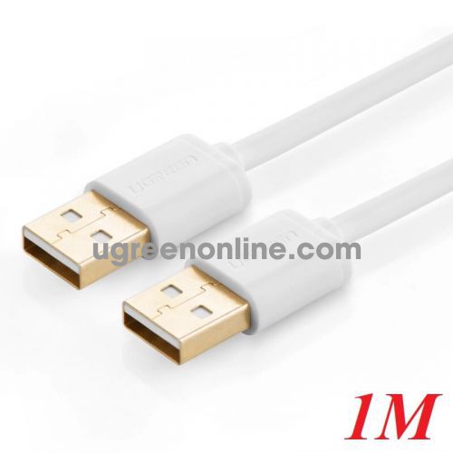 Ugreen 30132 1m usb2.0 a male to a male cable us102 10030132