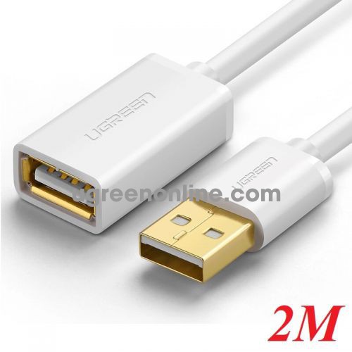 Ugreen 10883 2m usb 2.0 a male to a female extension cable us103 10010883