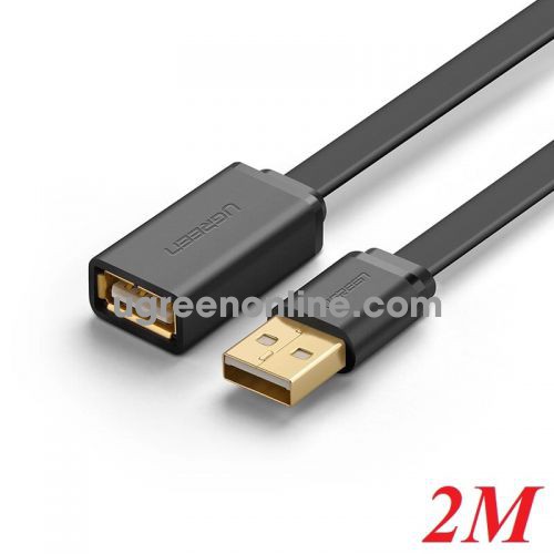 Ugreen 10889 2m usb 2.0 a male to a female extension cable us103 10010889