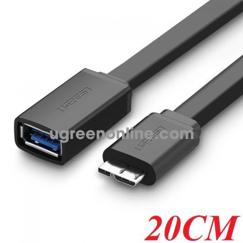 Ugreen 10801 micro usb 3.0 otg cable for samsung note 3 s4 s5 đen us127 10010801