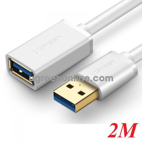 Ugreen 10491 2m usb 3.0 a male to female flat cable us129 10010491