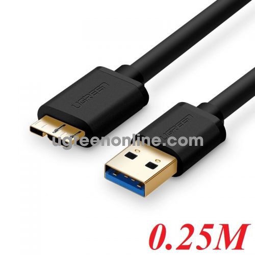 Ugreen 10365 0.25m micro usb 3.0 male to usb 3.0 cable 0.25m us130 10010365