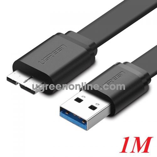 Ugreen 10809 1m new micro usb 3.0 male to usb 3.0 flat cable us130 10010809