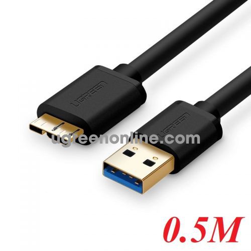 Ugreen 10840 0.5m micro usb 3.0 male to usb 3.0 cable us130 10010840