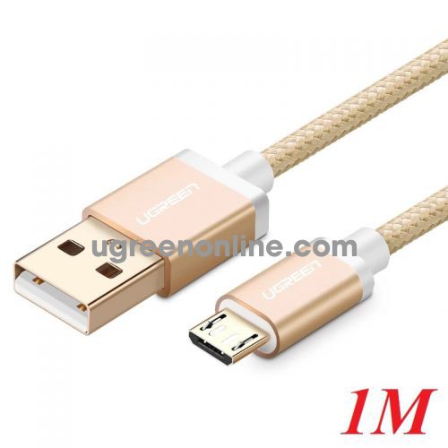 Ugreen 30660 1m micro usb data cable aluminum case us134 10030660