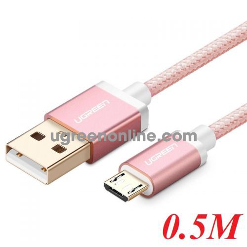 Ugreen 30664 0.5m micro usb data cable aluminum case us134 10030664