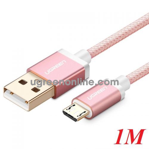 Ugreen 30665 1m micro usb data cable aluminum case us134 10030665